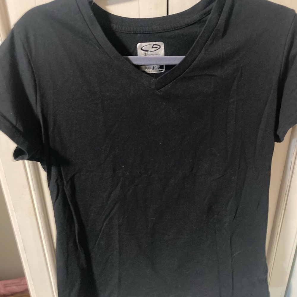 Champion Black Duo Dry T-Shirt